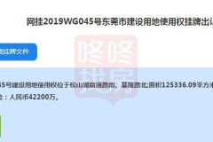 华为人才房!楼面价3379元/㎡!售价限10500元/㎡