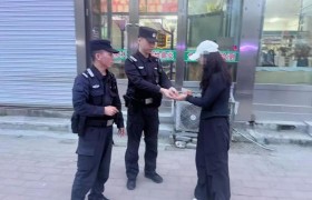 冰城街头藏蓝身影的24小时